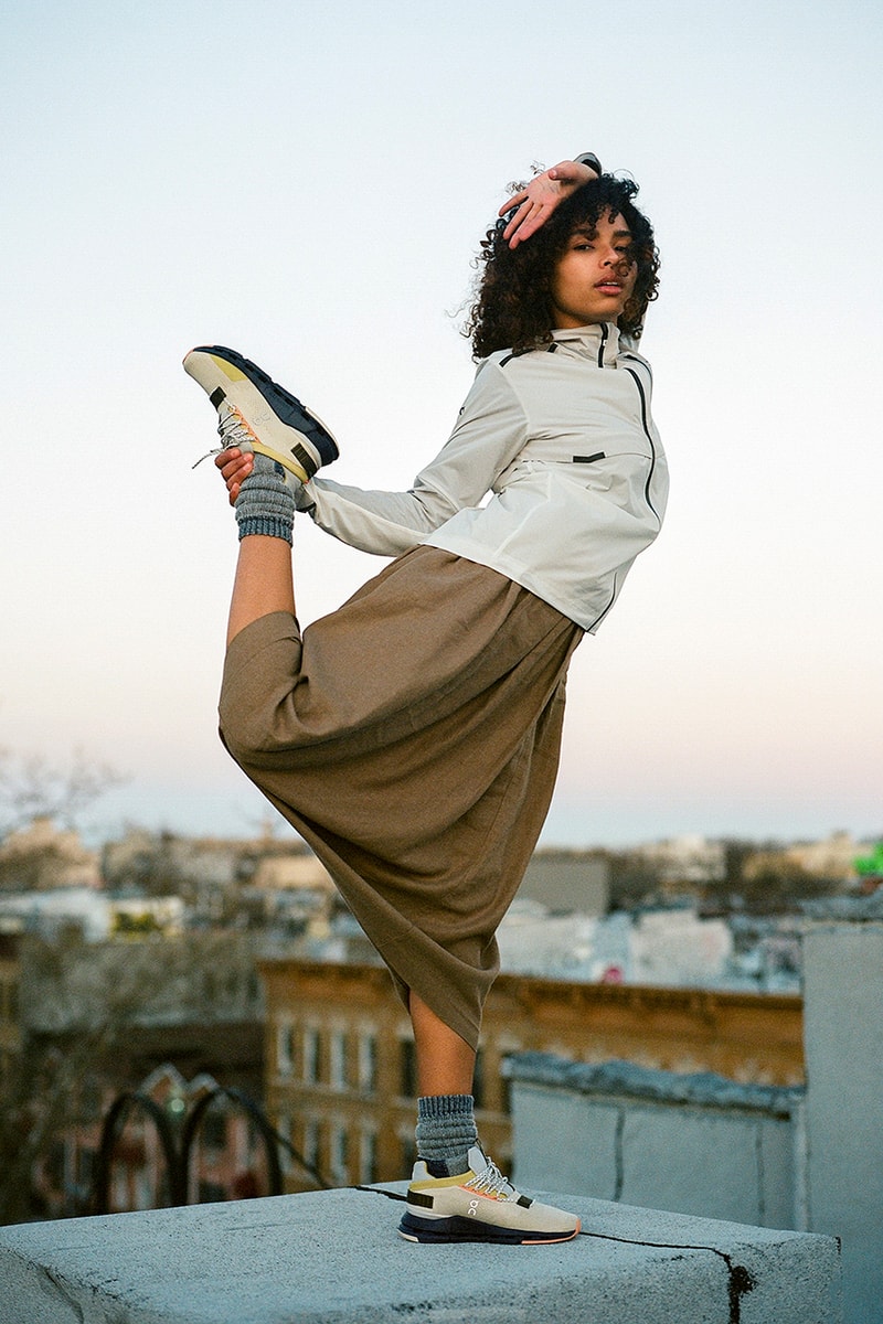 on running sneaker footwear fashion technology performance errands everyday city new york activities swiss brand 