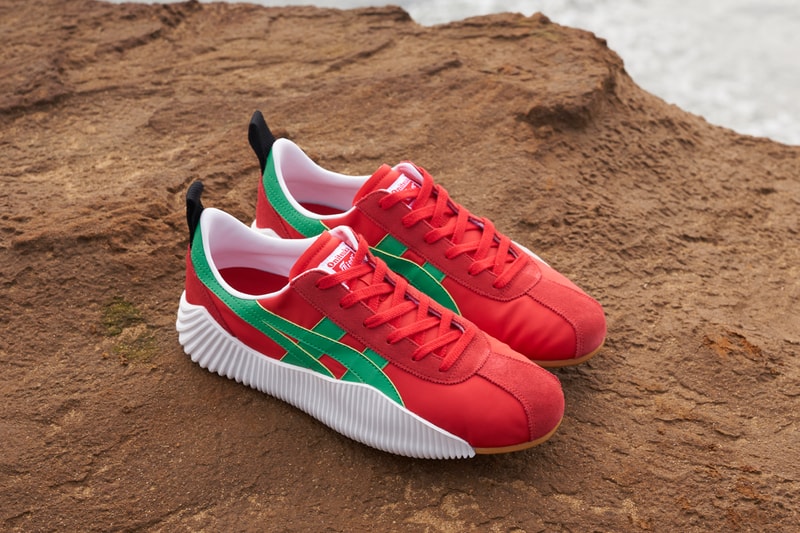 Onitsuka Tiger ACROMOUNT Series 1970s Vintage Footwear Trainer Sneaker Revival High Tops Flat Sole Unit Knitted Leather Designs Andrea Pompilio 2000s '00s Early Y2K Aesthetic Low Profile Casuals Eastern European Night Clubs Opening UK Scene 