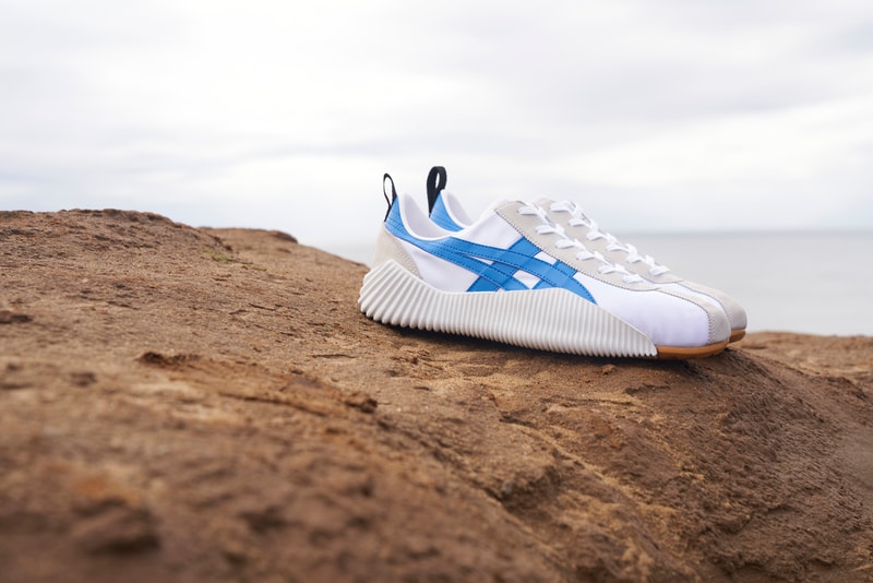 Onitsuka Tiger ACROMOUNT Series 1970s Vintage Footwear Trainer Sneaker Revival High Tops Flat Sole Unit Knitted Leather Designs Andrea Pompilio 2000s '00s Early Y2K Aesthetic Low Profile Casuals Eastern European Night Clubs Opening UK Scene 