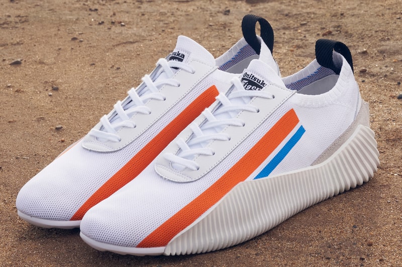 Onitsuka Tiger ACROMOUNT Series 1970s Vintage Footwear Trainer Sneaker Revival High Tops Flat Sole Unit Knitted Leather Designs Andrea Pompilio 2000s '00s Early Y2K Aesthetic Low Profile Casuals Eastern European Night Clubs Opening UK Scene 
