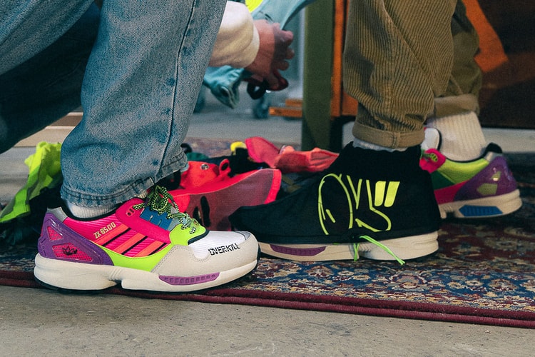 Overkill Stands by Its Name for Graffiti-Inspired adidas Originals ZX 8500 Collaboration