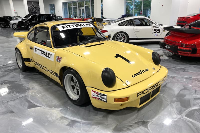 1974 Porsche 911 RSR Pablo Escobar Owned Race Car Rare Vintage German Sportscar Livery $2.2 Million USD For Sale IROC International Race of Champions Emerson Fittipaldi 