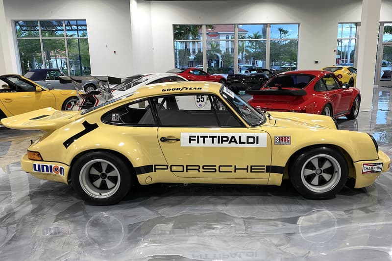 1974 Porsche 911 RSR Pablo Escobar Owned Race Car Rare Vintage German Sportscar Livery $2.2 Million USD For Sale IROC International Race of Champions Emerson Fittipaldi
