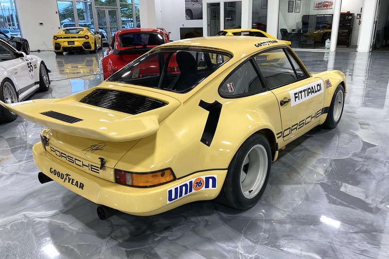 1974 Porsche 911 RSR Pablo Escobar Owned Race Car Rare Vintage German Sportscar Livery $2.2 Million USD For Sale IROC International Race of Champions Emerson Fittipaldi