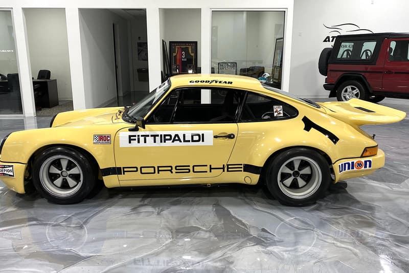 1974 Porsche 911 RSR Pablo Escobar Owned Race Car Rare Vintage German Sportscar Livery $2.2 Million USD For Sale IROC International Race of Champions Emerson Fittipaldi 