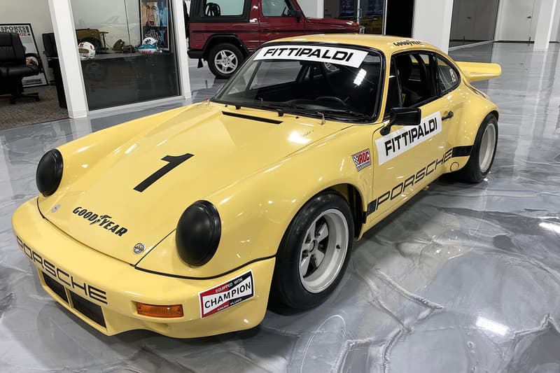 1974 Porsche 911 RSR Pablo Escobar Owned Race Car Rare Vintage German Sportscar Livery $2.2 Million USD For Sale IROC International Race of Champions Emerson Fittipaldi