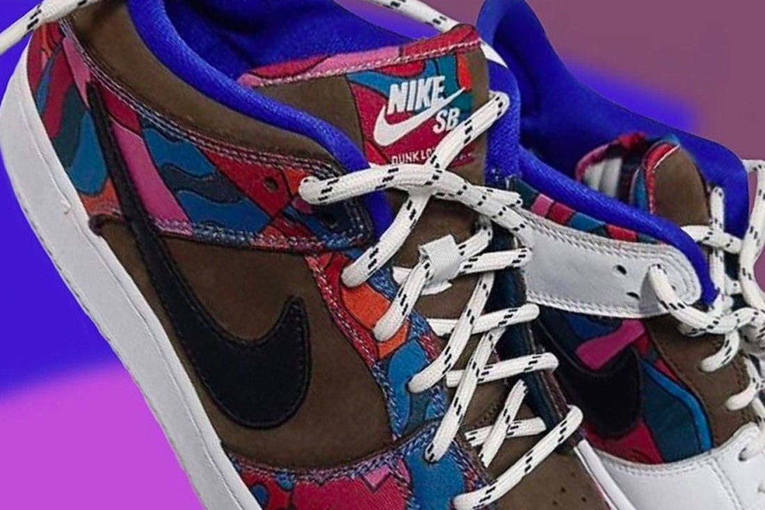 Parra Nike SB Dunk Low 2021 Collab Teaser Info DH7695-102 Date Buy Price Fire Pink Gym Red Mocha White Royal Blue Black Piet