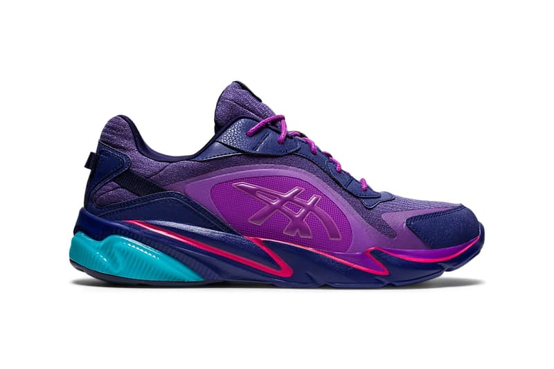 pensole academy asics gel miqrum indigo blue purple release info store list price photos buying guide