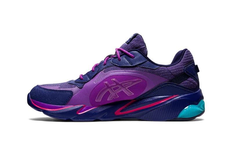 pensole academy asics gel miqrum indigo blue purple release info store list price photos buying guide