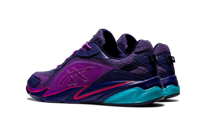 pensole academy asics gel miqrum indigo blue purple release info store list price photos buying guide