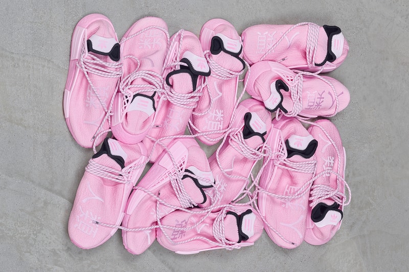 pharrell williams adidas originals pw nmd hu pink GY0088 release date info store list buying guide photos price 
