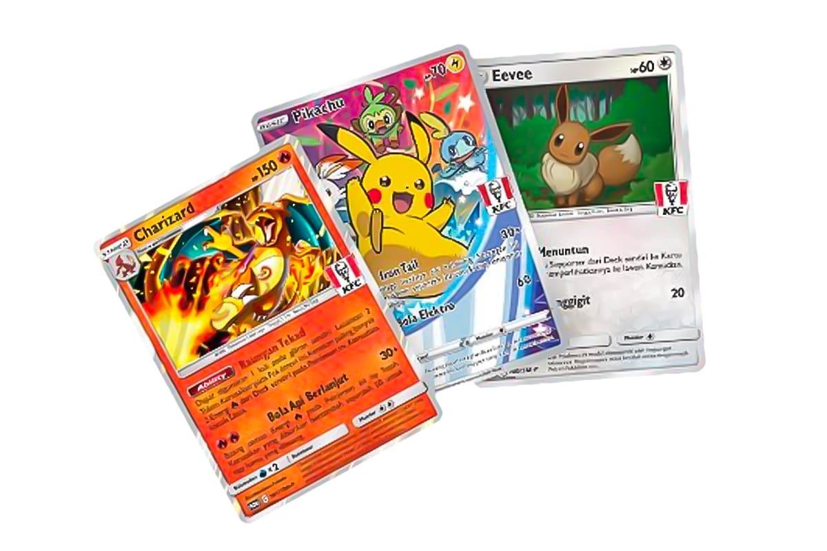 Details about   Pokémon charizard kfc promo indonesia card 