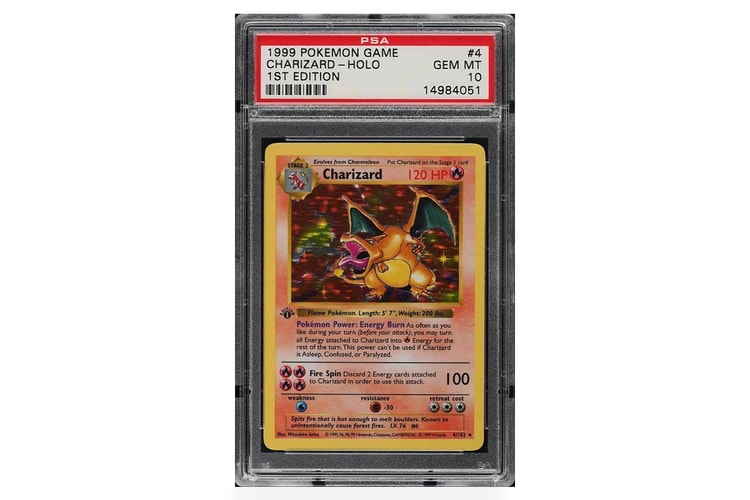 Another Pristine Charizard Card Sells for Over $300,000 USD