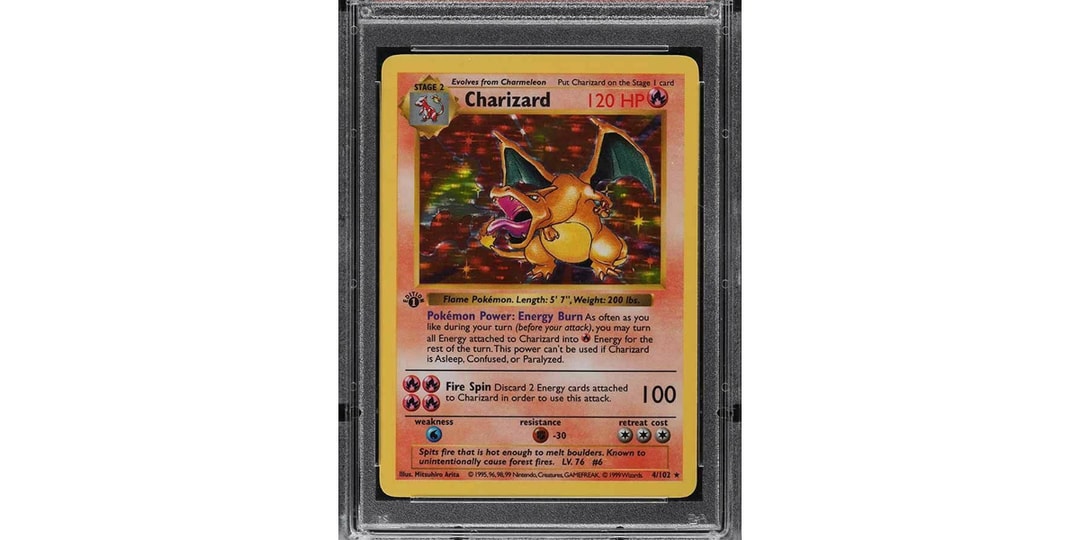 Pokmon Trading Card Game Charizard $300,000 USD Sale | Hypebeast Pokmon Trading Card Game Charizard $300,000 USD Sale | Hypebeast