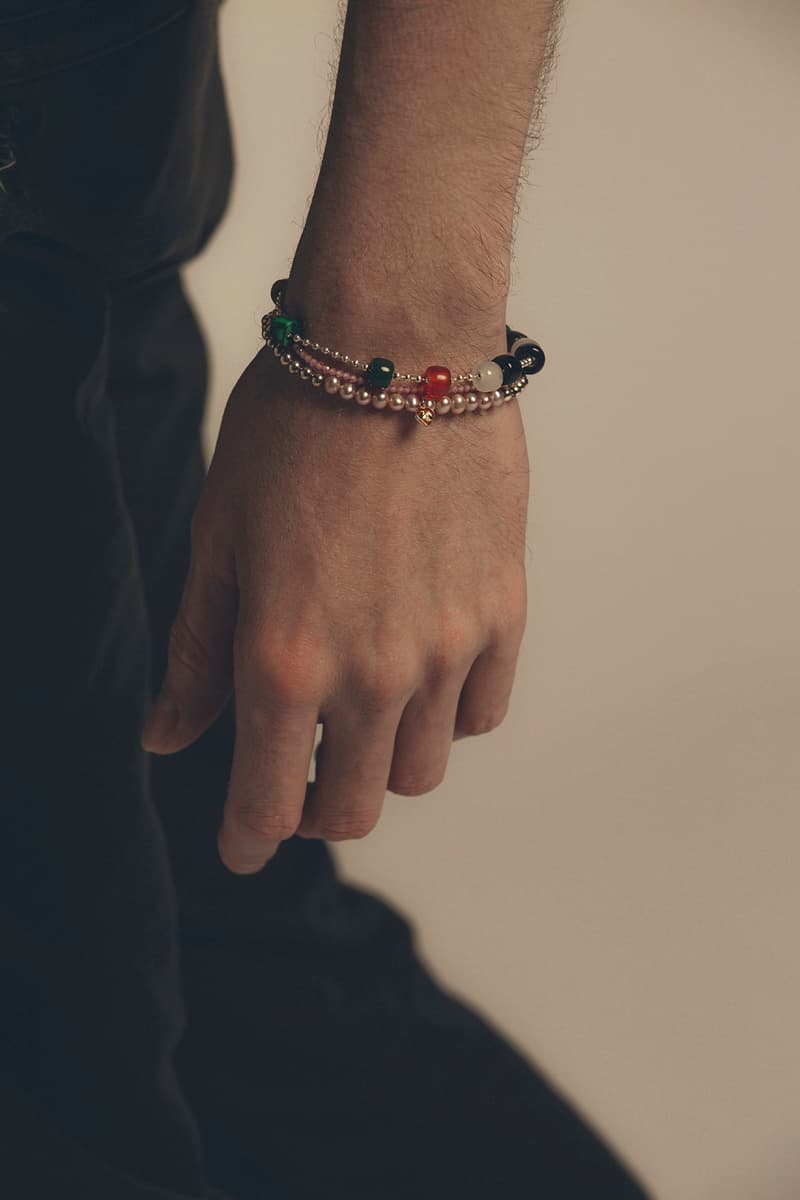 POLITE WORLDWIDE Mens Pearl Necklace Womens Jewelry Unisex Fine Pieces Accessories Statement Pearls Bracelets Sustainable Brand Diamonds Recycled Gold 14k Jaden Smith Rihanna Post Malone Harry Style ASAP Rocky