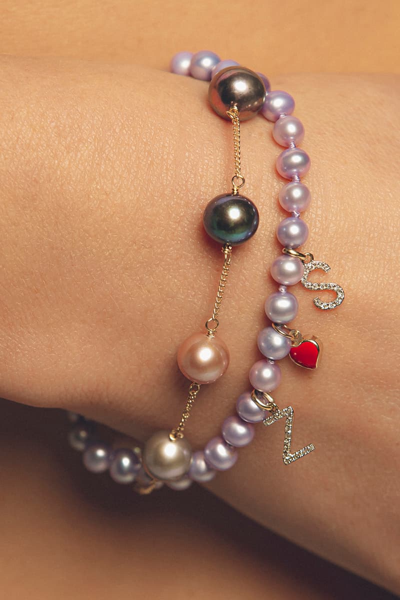 POLITE WORLDWIDE Mens Pearl Necklace Womens Jewelry Unisex Fine Pieces Accessories Statement Pearls Bracelets Sustainable Brand Diamonds Recycled Gold 14k Jaden Smith Rihanna Post Malone Harry Style ASAP Rocky