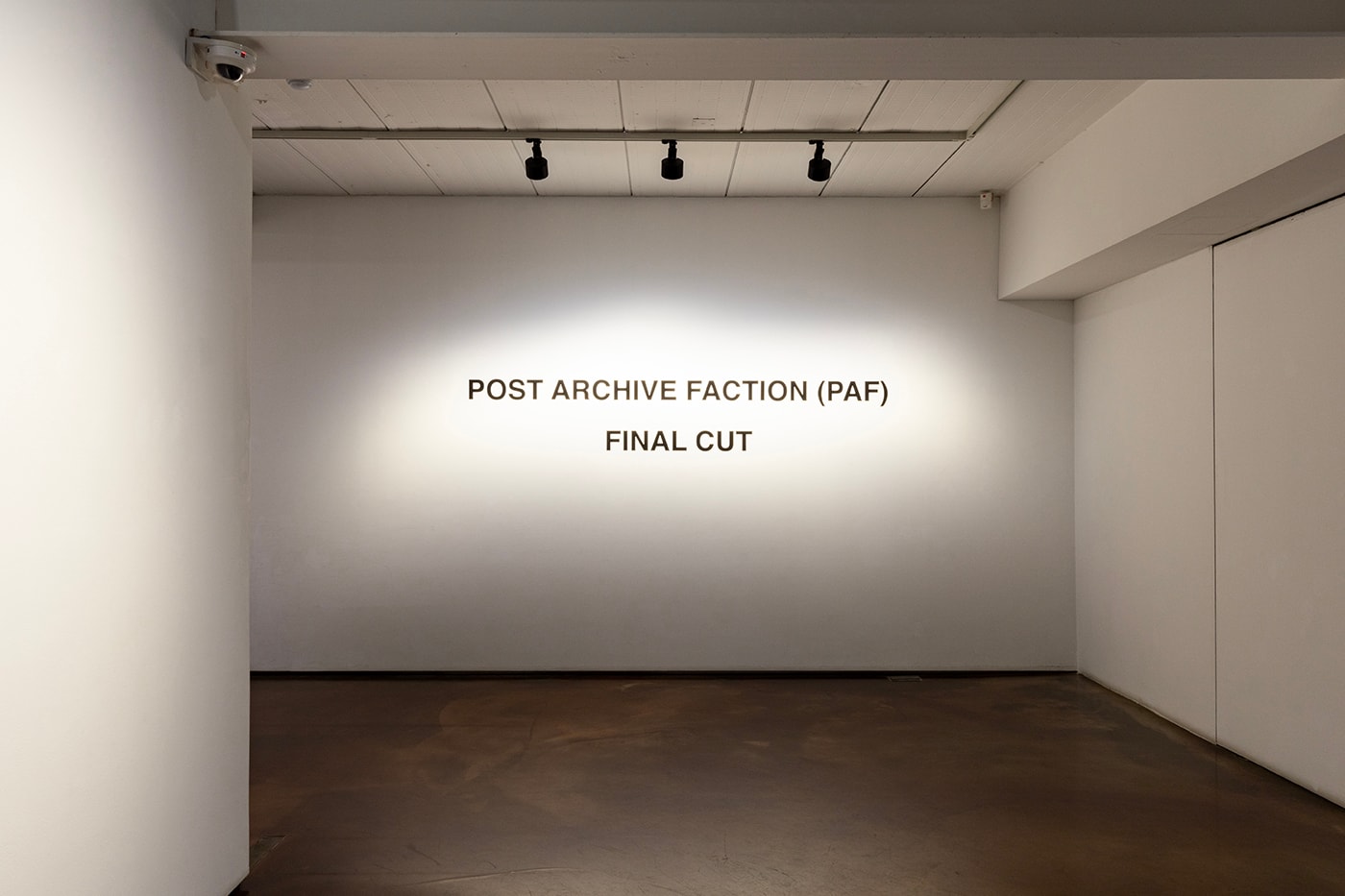 POST ARCHIVE FACTION Final Cut Exhibition Inside Look Arario Gallery Info