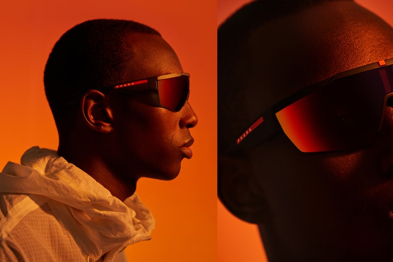 Prada Optical eyewear sunglasses sailing america's cup