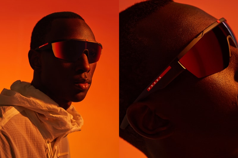Prada Optical eyewear sunglasses sailing america's cup