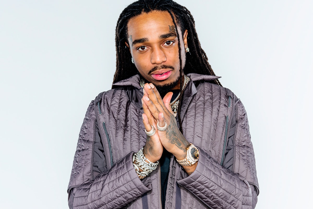 Quavo Signs With Scooter Braun Management News Announcement Billboard Exclusive Migos Danny Zook Workin Me SB Projects Justin Bieber Demi Lovato Ariana Grande Culture III Quavo Huncho Lids 