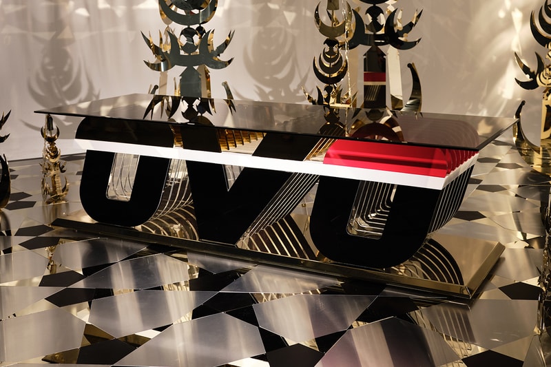 Ranbir Sidhu Custom Drake OVO FUTUREZONA Table The Embassy toronto 6ix tdot Canada ovo mansions designer furniture 