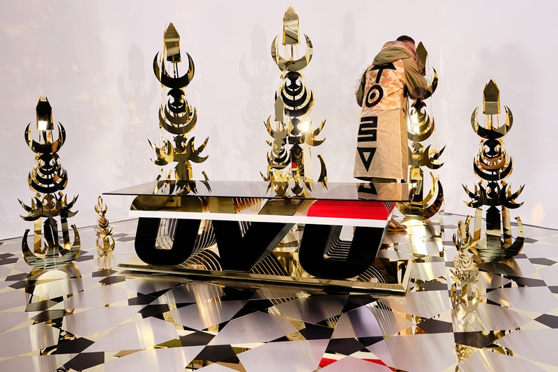 Ranbir Sidhu Custom Drake OVO FUTUREZONA Table The Embassy toronto 6ix tdot Canada ovo mansions designer furniture 