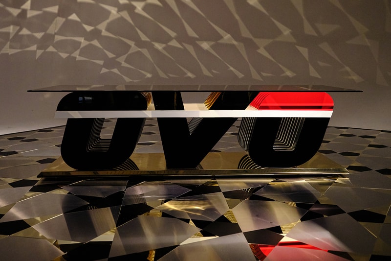 Ranbir Sidhu Custom Drake OVO FUTUREZONA Table The Embassy toronto 6ix tdot Canada ovo mansions designer furniture 