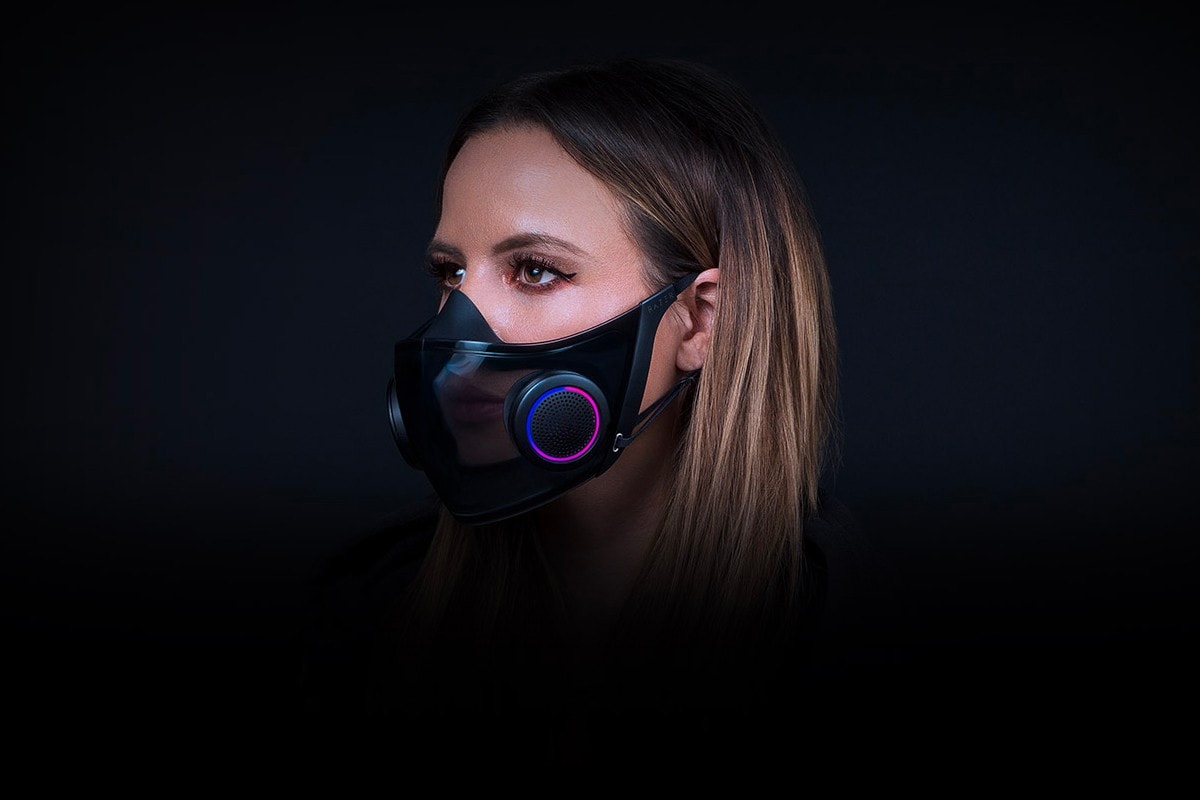razer project hazel ces 2021 rgb color led face mask coronavirus covid 19 pandemic production manufacturing min liang tan confirmation release