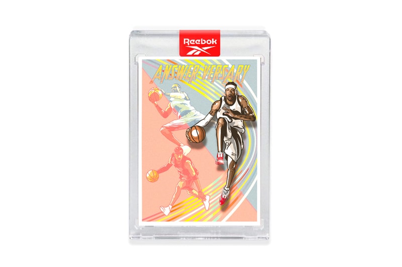 reebok answer iv og white red FY9690 release date info store list buying guide photos price 20th anniversary allen iverson trading cards 