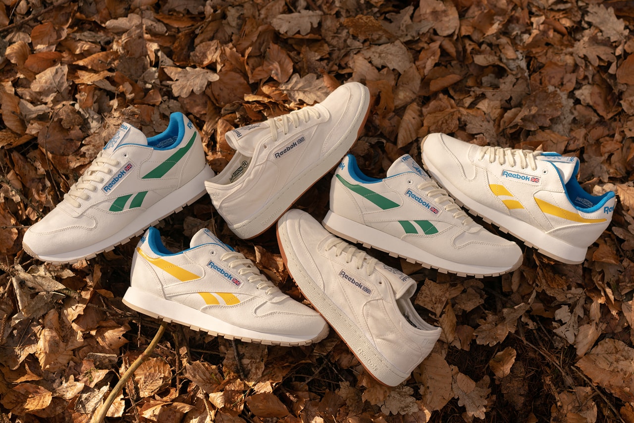 reebok classic leather club c reegrow sustainable pack white green yellow gum official release date info photos price store list buying guide