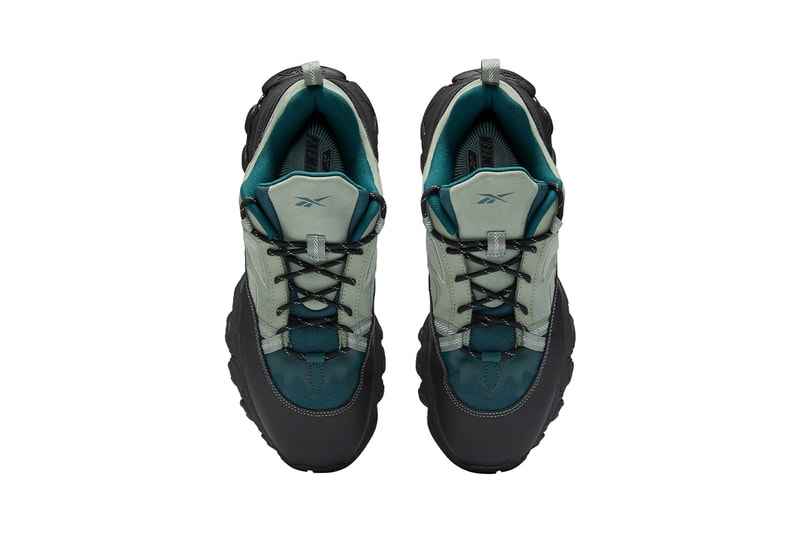 Reebok DMX Trail Shadow "Deep Forest" Release hiking running sneaker green