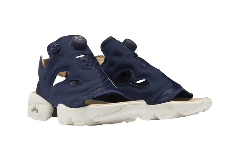 reebok instapump fury sandal vector navy chork gw4827 sand stone gold metallic gw4828 release date info store list buying guide atmos