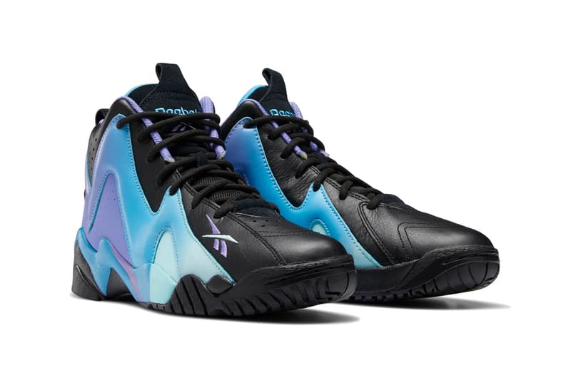 reebok kamikaze ii 2 digital glow black hyper purple blue FY9784 shawn kemp official release date info photos price store list buying guide