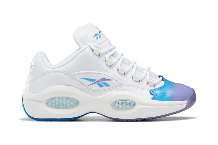 Reebok Question Low "Radiant Aqua/Hyper Purple" Is Ready for Spring