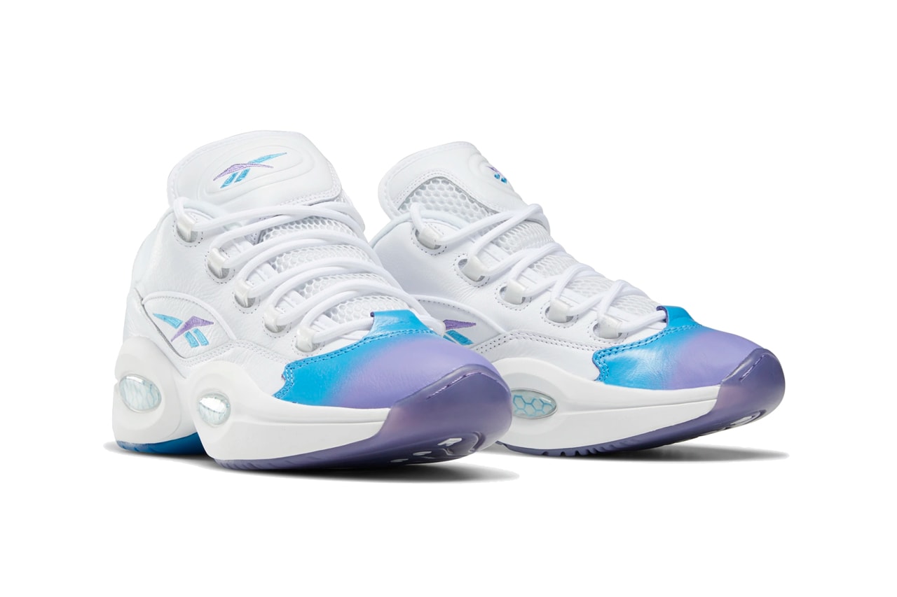 reebok question low allen iverson white radiant aqua hyper purple GV7629 official release date info photos price store list buying guide