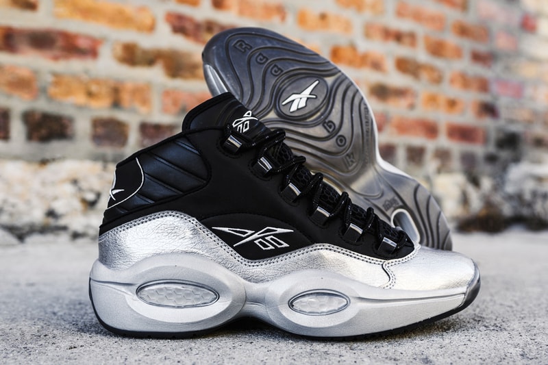 allen iverson reebok question mid i3 motorsports black silver metallic GX7925 official release date info photos price store list buying guide