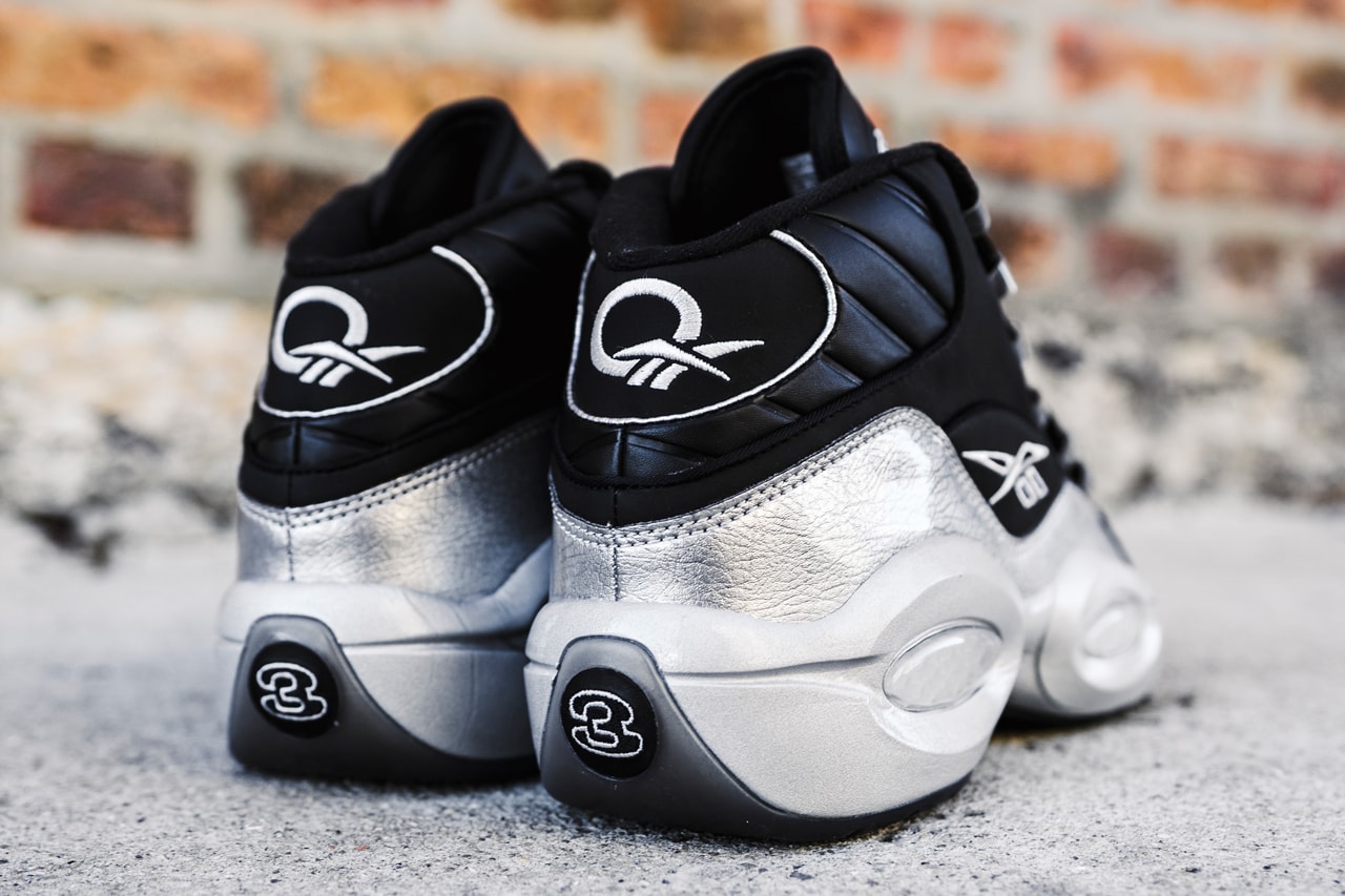 allen iverson reebok question mid i3 motorsports black silver metallic GX7925 official release date info photos price store list buying guide