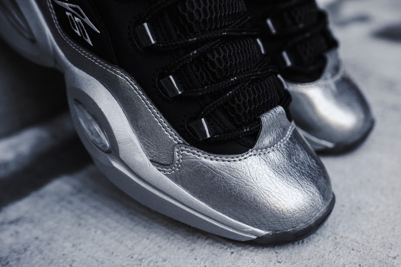 allen iverson reebok question mid i3 motorsports black silver metallic GX7925 official release date info photos price store list buying guide