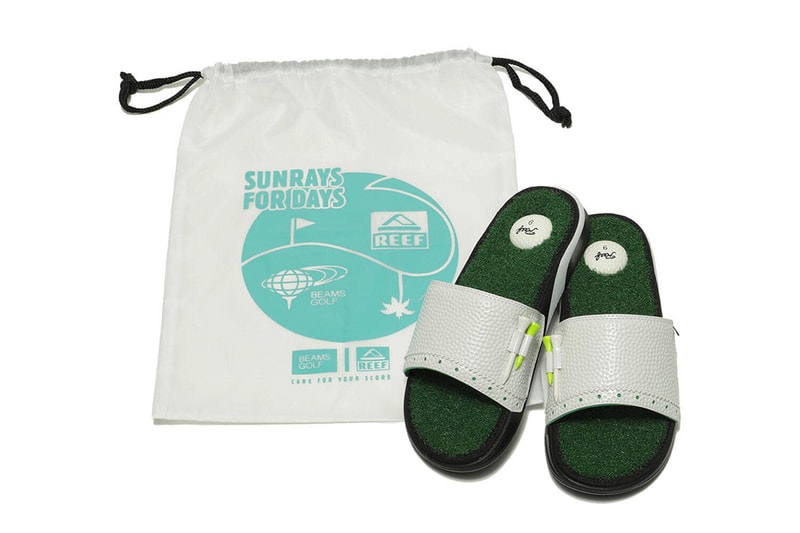 Reef x BEAMS GOLF  Bespoke Mulligan Shower Sandals