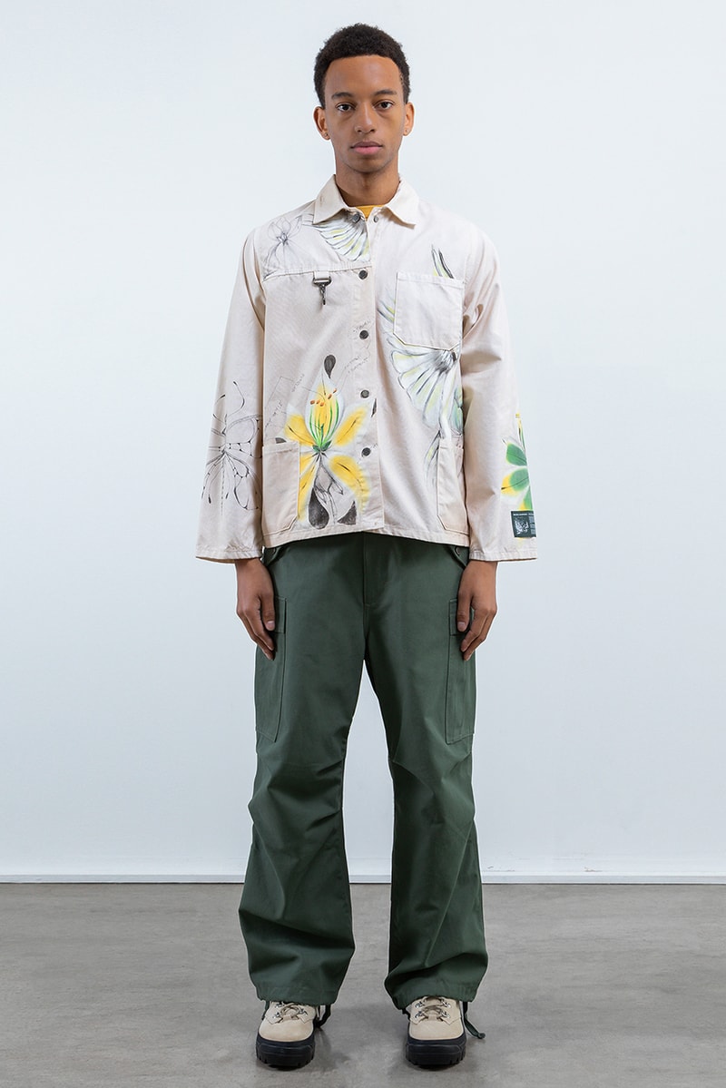 reese cooper juliet johnstone hand painted chore coat t shirt floral motif release info store list buying guide price photos diy 