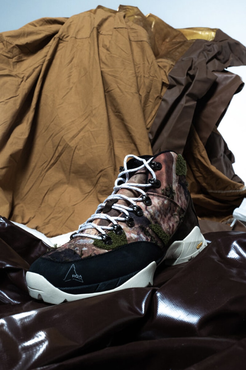 ROA Spring Summer 2021 Lookbook menswear streetwear kicks shoes sneakers trainers runners hiking climbers info