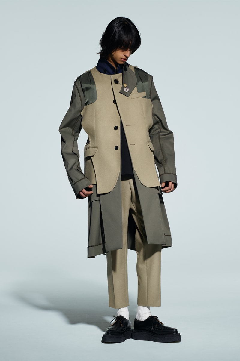 sacai x KAWS Fall Winter 2021 Collection Collaboration Nike x sacai x KAWS Blazer low Chitose Abe YSL Yves Saint Laurent punk rock