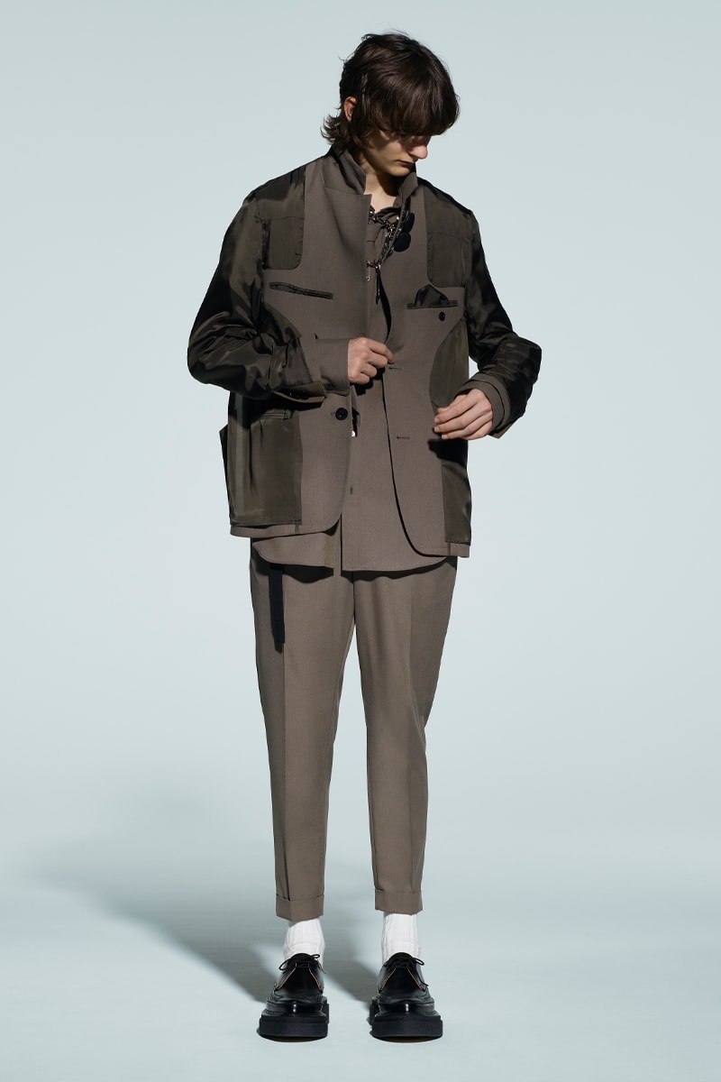 sacai x KAWS Fall Winter 2021 Collection Collaboration Nike x sacai x KAWS Blazer low Chitose Abe YSL Yves Saint Laurent punk rock