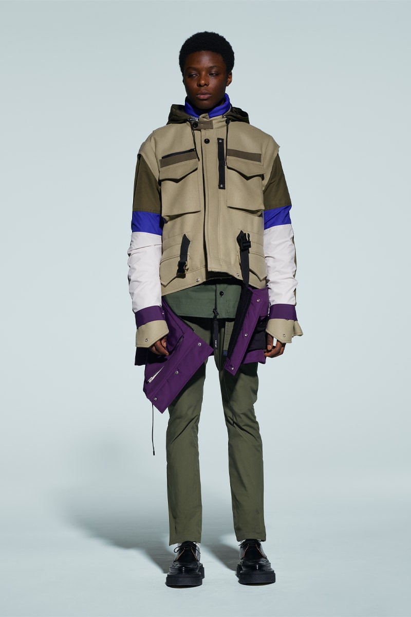 sacai x KAWS Fall Winter 2021 Collection Collaboration Nike x sacai x KAWS Blazer low Chitose Abe YSL Yves Saint Laurent punk rock