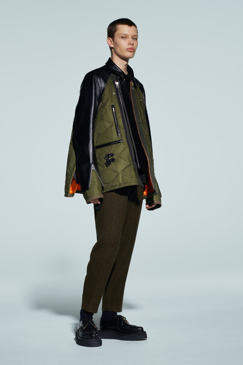sacai x KAWS Fall Winter 2021 Collection Collaboration Nike x sacai x KAWS Blazer low Chitose Abe YSL Yves Saint Laurent punk rock