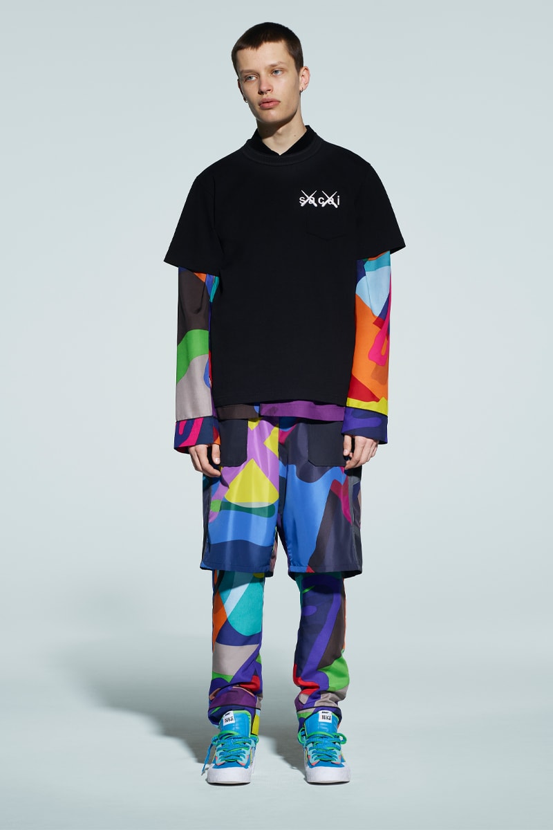 sacai x KAWS Fall Winter 2021 Collection Collaboration Nike x sacai x KAWS Blazer low Chitose Abe YSL Yves Saint Laurent punk rock