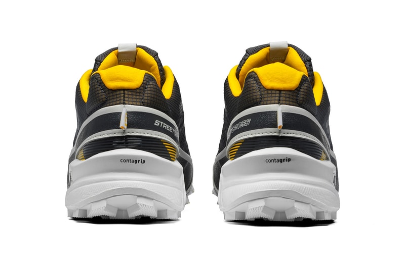 Salomon Streetcross Ebony Sulphur Lunar Rock menswear streetwear kicks shoes spring summer 2021 ss21 collection sneakers release