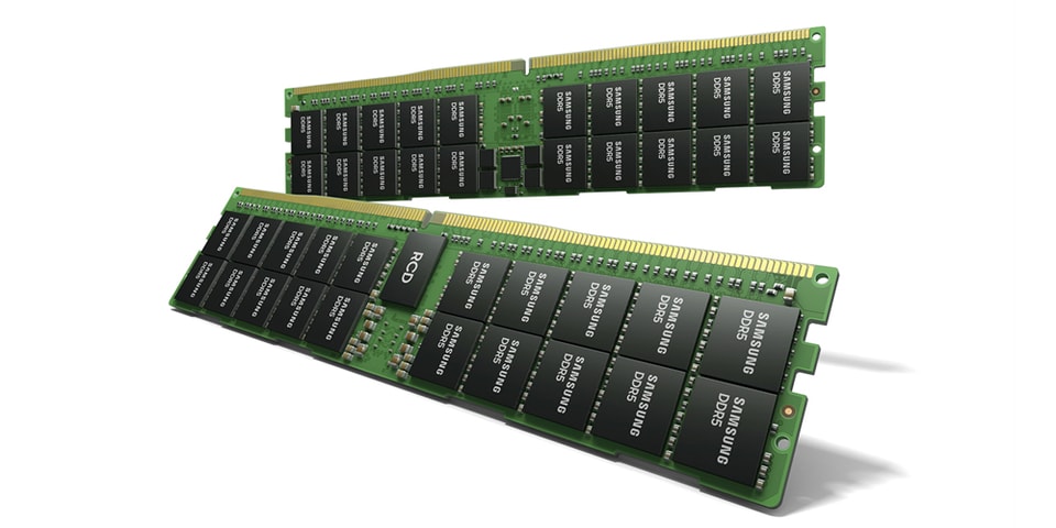 Samsung Delivers Industry-First 512GB DDR5 7200Mbps Memory