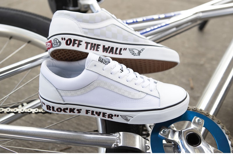 vans se bikes style 36 red blue white black t shirt big ripper pk ripper blocks flyer collection release info store list buying guide photos price 