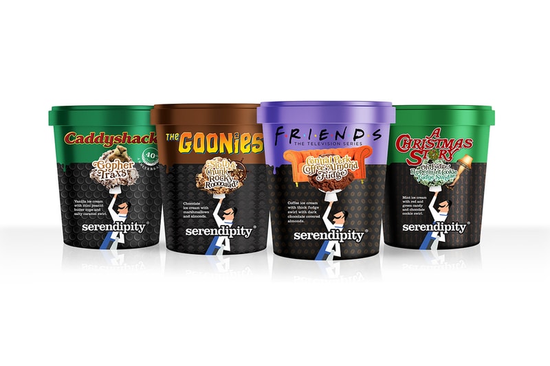 serendipity brands warner bros consumer products ice cream flavors friends the goonies a christmas story caddyshack 